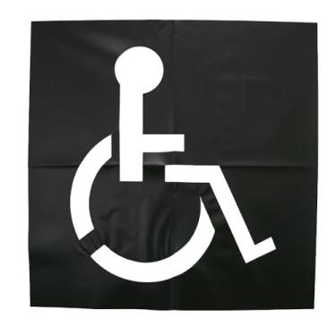 Imagem de HY-KO Products Estêncil para estacionamento com deficiência PLS-60, 122 cm x 122 cm