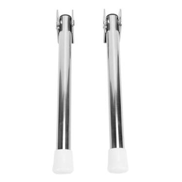 Imagem de Cryfokt Barco de Aço Inoxidável Adequado para Design de Balanço de Perna de Suporte de Assento para Banco de Barco, 13 Polegadas, Pacote de 2