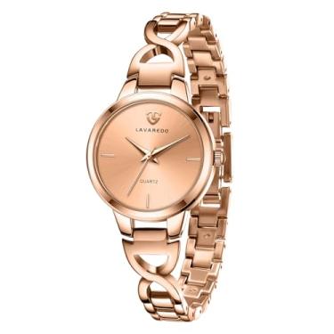 Imagem de NN BEN NEVIS L6680R-Relógio feminino ouro rosa feito na China