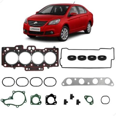 Imagem de Kit Retifica Do Cabeçote Lifan 530 1.5 16v 2014/2016