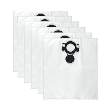 Imagem de Saco de pó adequado para Makita VC4210L VC4210M, saco de filtro de vácuo substituto W107418351 W107418353, 6 peças