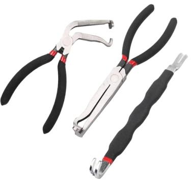 Imagem de DMLENGOIN Alicate de desconexão elétrica, separador de conector elétrico, ferramentas automotivas de 20 cm, alicate de conector elétrico, ferramentas automotivas para plugues estilo aba de pressão