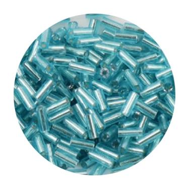 Imagem de 2000 peças de contas de sementes de tubo 2 x 7 mm mini contas longas de vidro pequeno artesanato contas espaçadoras soltas para telefone faça você mesmo berloques de cintura pulseiras brincos colares