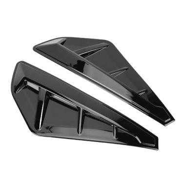 Imagem de Akozon Substituição à Prova de Calor de Alta Resistência do Abs do Respiradouro de Ar da Guarnição Dos Pára-lamas Laterais para X5 M G05 Esporte Prefacelift 2019-2023 (Preto brilhante)