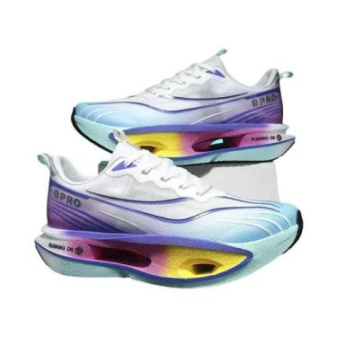 Imagem de Tênis Leves E Respiráveis Para Corrida Masculinos E Femininos Com Plac