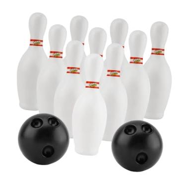 Imagem de Colaxi Conjunto de boliche infantil, brinquedos educativos, jogos esportivos interativos para desenvolvimento, brinquedos de boliche para ambientes internos