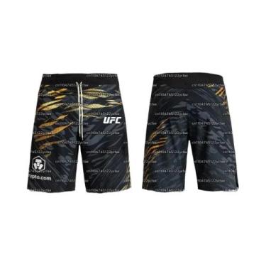 Imagem de Shorts De Fitness Masculinos De Secagem Rápida E Respirável UFC 2025 V