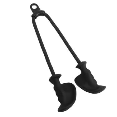 Imagem de SPYMINNPOO Tríceps de Cabeça Dupla Puxam Corda para Triturações Com Design de Anel de Montagem para Academia, Material Ecológico