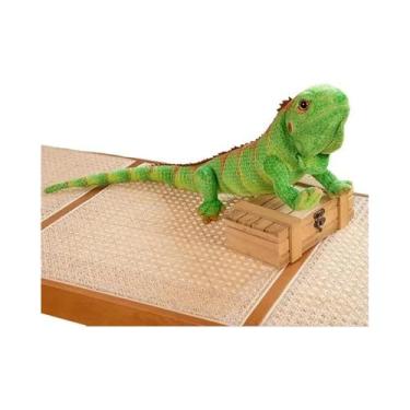 Imagem de Brinquedo De Pelúcia Camaleão De 65CM, Boneco Simulado De Lagarto Com 