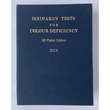 Imagem de KASHSURG Livros de tabela de teste Ishihara, para livro Color Deficiency-38 Plate (edição completa)