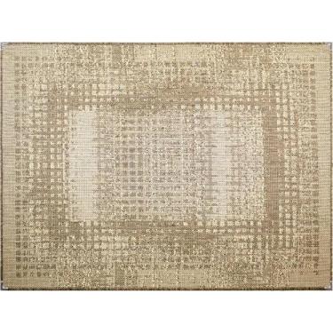 Imagem de Tapete 0,50x0,80 tapetinho capacho sisal lancer não escorrega moderno 