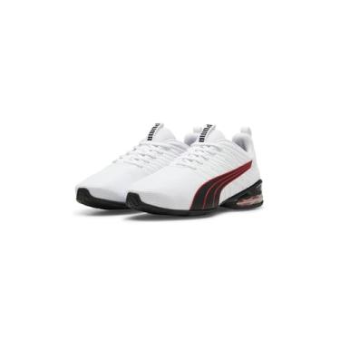 Imagem de PUMA Tênis de corrida masculino, Puma Branco PUMA preto para todos os tempos vermelho, 38 BR