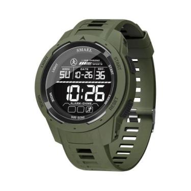 Imagem de Relógio Digital Esportivo Masculino SMAEL Com Display De Luz Azul, Mul