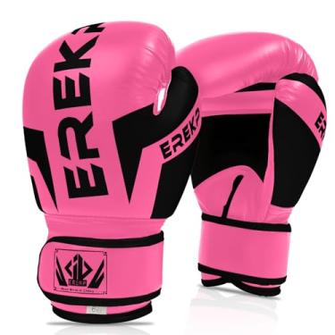 Imagem de Luvas de boxe masculinas, luvas de treinamento infantil para saco de pancadas, MMA, UFC, Muay Thai, Karatê, Kickboxing, 340 g para homens