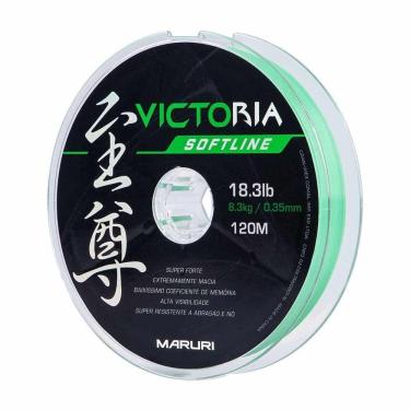 Imagem de Linha De Pesca Soft Victoria Verde 120m Tamanho 0,30mm
