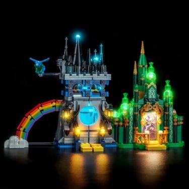 Imagem de Hilighting Upgraded Led Light Kit Compatible with Lego Wicked Emerald City & Kiamo Ko Castle Building Set, Lights Decoration Compatible with Lego 75689 (Model Not Included)
