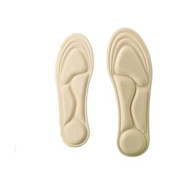 Imagem de THJKUPO Palmilha 5D supermacia, sola macia, confortável, absorção de suor, sola macia, confortável e macia