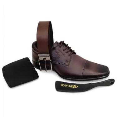 Imagem de Sapato Social Masculino Rafarillo Kit 4x1 34055-Masculino