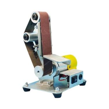 Imagem de Mini Lixadeira Elétrica Multifuncional De Bancada, Máquina De Polir E 