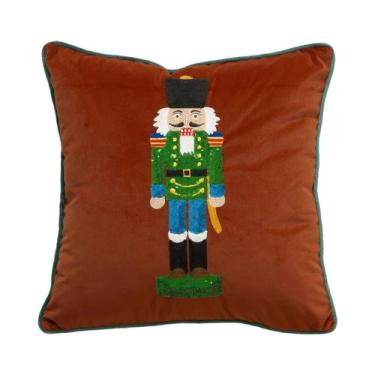 Imagem de Capa De Almofada Com Estampa Moderna De Natal, Lavável Na Máquina, Em 