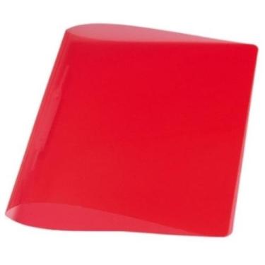 Imagem de Pasta Com Grampo Trilho Plástico Vermelha Line Golden Kraft