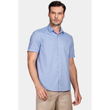 Imagem de Camisa Aramis Manga CurtaAntilia Azul Jeans-Masculino