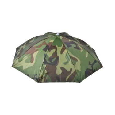 Imagem de Chapéu Guarda-Chuva Dobrável Portátil Para Pesca, Golfe, Jardinagem E 