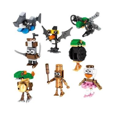 Imagem de Blocos De Montar SharkBricks: Brinquedo Educativo Infantil Italiano Co