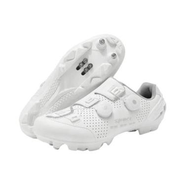 Imagem de Sapatilhas De Ciclismo Unissexo Para BTT Com Travas SPD Para Homens E 