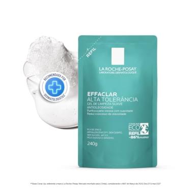 Imagem de La Roche-Posay, Refil Gel de Limpeza Facial para Peles Mistas a Oleosas e Sensíveis Limpeza Profunda sem Ressecar, Effaclar Alta Tolerância, 240g