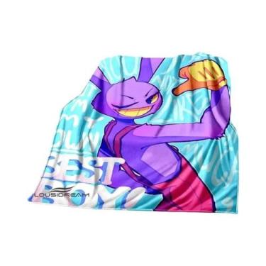 Imagem de Cobertor Digital Circus Cartoon De Flanela Quente E Confortável Para S