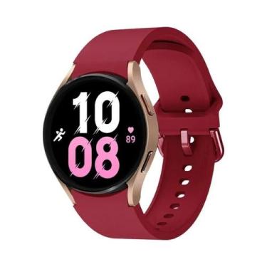 Imagem de Pulseira De Silicone Para Samsung Galaxy Watch 7 6 5 4 Classic 47mm 40