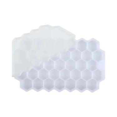 Imagem de Forma De Gelo De Silicone Com 148 Cavidades E Tampa, Fácil De Desenfor