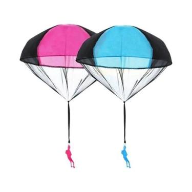 Imagem de Conjunto De Paraquedas Mini Para Crianças, Brinquedo Educativo Ao Ar L