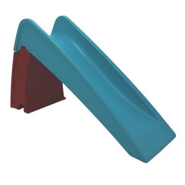 Imagem de Escorregador Infantil Tramontina Zip Em Polietileno Azul E Vermelho Tramontina