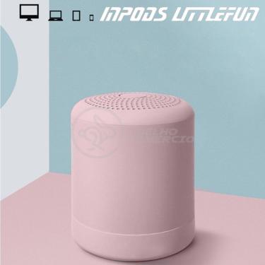 Imagem de Mini Caixa De Som Wireless Speaker Potente Bluetooth Rosa
