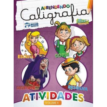 Imagem de Aprendendo caligrafia - atividades ensino fundamental - RIDEEL