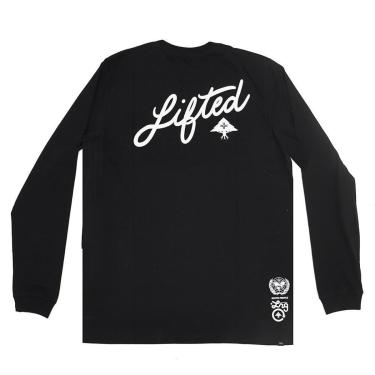 Imagem de Camiseta Manga Longa LRG Tree House - Preto-Masculino