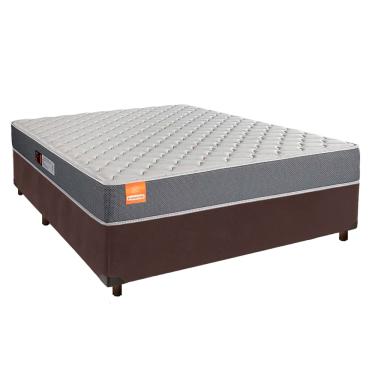 Imagem de Conjunto Cama Box Casal + Colchão Pro Inducol