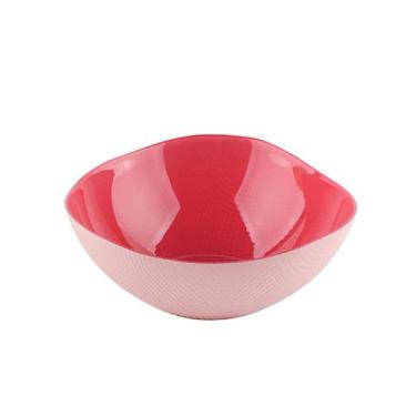 Imagem de Centro de mesa Milky vidro rosa creme 1,7L 23x8cm -L Hermitage - L'Her