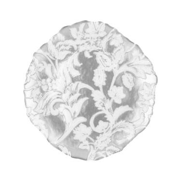 Imagem de Centro de mesa Serena em vidro 21x2cm cor prata -L Hermitage - L'Hermi