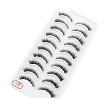 Imagem de Cílios Postiços 3D De Visom Sintético, Macios, Volumosos, Espessos, Na