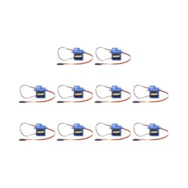 Imagem de Kit De Servo Motor SG90 1/5/10/15/20 Peças 9g 180 360 Graus Para Carro