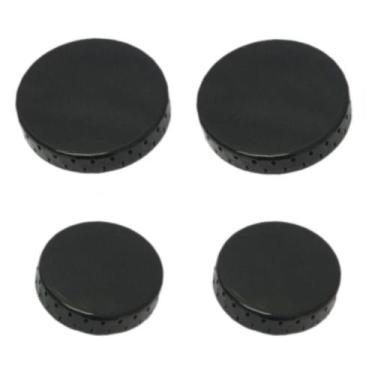 Imagem de Kit 4 Espalhadores Tampinhas Tampas Para Fogão Dako Luna - Wolfer