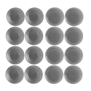 Imagem de Conjunto De Pratos 8 Rasos 8 Fundos Buffet Self-Service - Nadir Figuei