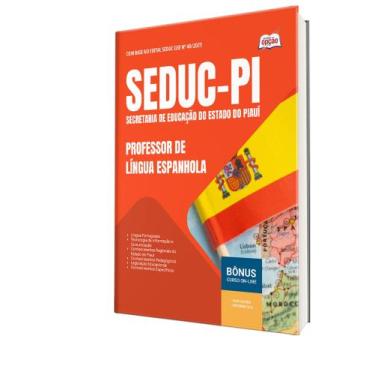 Imagem de Apostila SEDUC-PI - Professor de Língua Espanhola - Apostilas Opção