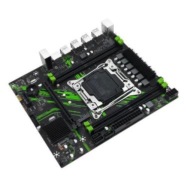 Imagem de Placa Mae Machinist Pr9 X99 Micro Atx Black Green Xeon - Intel, Machin