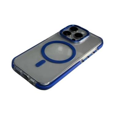 Imagem de Capa Magnética Transparente À Prova De Choque Magsafe Para iPhone 16 1
