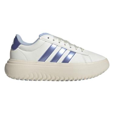 Imagem de Tênis Adidas Grand Court Platform Feminino - Branco 33-Feminino