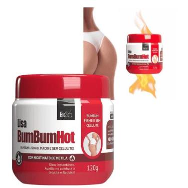 Imagem de Creme Lisa Bumbum Hot Bio Soft 120g Pele Lisa e Uniforme